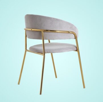 Ash velvet Chair