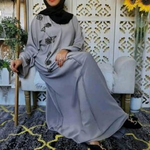 Black Grey Abaya in Ajman Shop Dubai