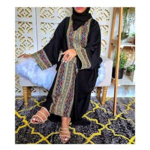 Black abaya in Ajman Shop Dubai