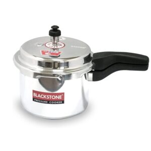 BlackStone Pressure Cooker 5.0 L Aluminum Cooker for Kitchen with Outer Lid BSPC6701 Ajmanshop
