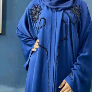 Blue Abaya in Ajman Shop Dubai