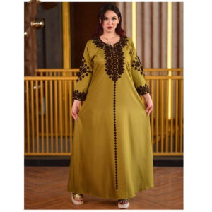 Brown Magribi Dress - AjmanShop
