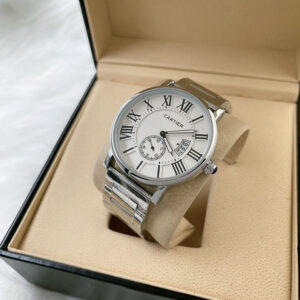 Cartier Stylish Watches For Men With Box White 1