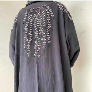 Dark Grey Abaya in Ajman Shop Dubai