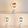 Decorative Lamp 3D Art Lamp Small Ring Frame- AjmanShop