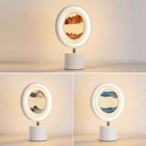Decorative Lamp 3D Art Lamp Small Ring Frame in AjmanShop
