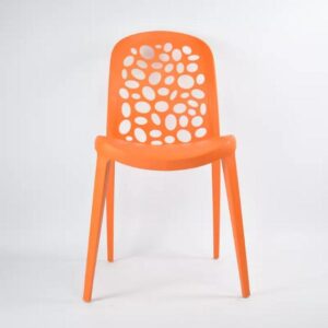 Dining Chair A Minimalist Style Modern Plastic Chair IKEA Dinner to Discuss Western Parlor Chair Orange in Ajman Shop Dubai