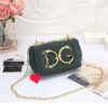 Dolce Gabbana Olive DG Girls Phone Bag- AjmanShop