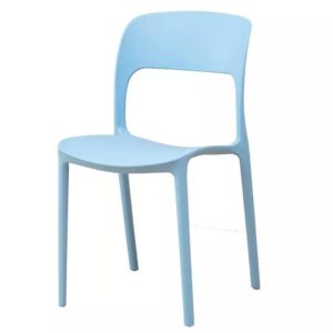 Famous Designers Minimalist Cafe Chairs Resin Plastic Stackable Outdoor Chairs for restaurants Paste in Ajman Shop Dubai