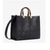 Fendi Sunshine Medium Leather Shopper Shoulder Bag- AjmanShop