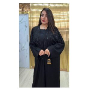 Follow Women Hand Work Black Abaya in Ajman Shop Dubai