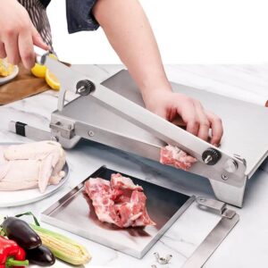 Frozen Meat Slicer Bone Cutting Machine Chicken Duck Fish Ribs Lamb Cutting - AjmanShop