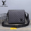 Louis Vuitton Damier Ebene Canvas Grey Color CrossBody Bag - AjmanShop