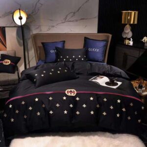 Gucci Cotton Bed Cover Set - AjmanShop