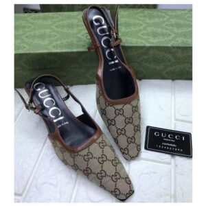 Gucci Monogram Sandals - AjmanShop
