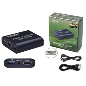 HDMI VIDEO CAPTURE WITH AUDIO