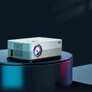 HPX Mini Android 10.0 Projector Portable 1080P 4K Ultra HD Dual WIFI With Bluetooth Smart Projector - AjmanShop