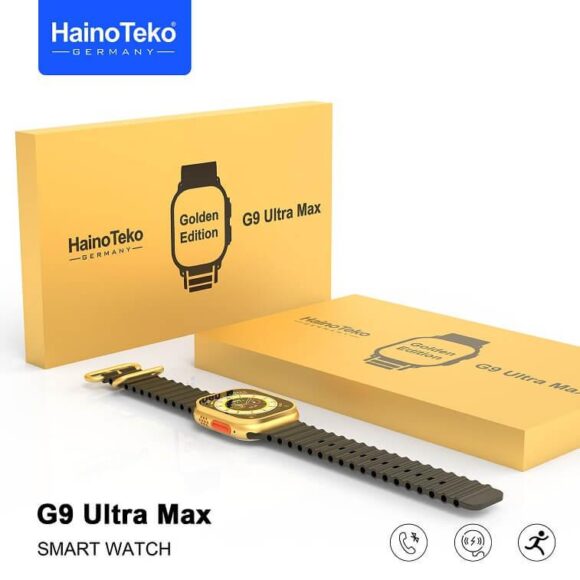 Haino Teko G9 Max Golden New Arrival 2023 SmartWatch- AjmanShop