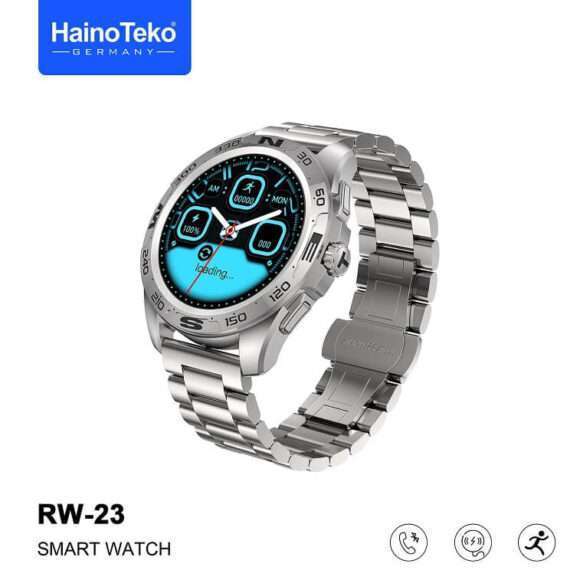 Haino Teko Germany RW23 Stainless Steel Bluetooth Smart Watch - AjmanShop