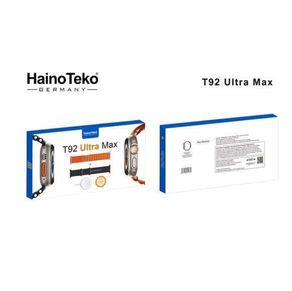 Hainoteko T92 Ultra Max Smartwatch - AjmanShop