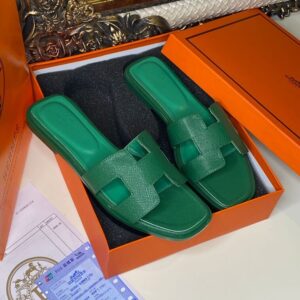 Hermes Green Slipper in Ajman Shop Dubai