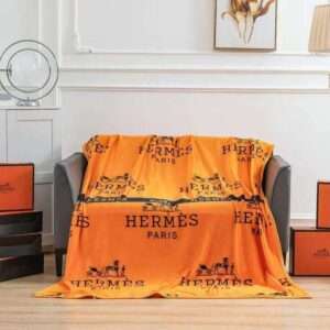Hermes Paris Warm and Comfortable Blanket- AjmanShop