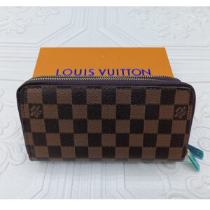 Louis Vuitton Clemence Zippy zip-around Ladies Wallet, Coffee/Brown in Ajmanshop