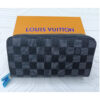 Louis Vuitton Paris Clemence Zippy Ladies Wallet, Black/Grey- Ajmanshop