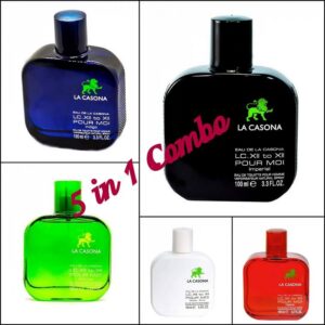 La Casona Perfumes For Men 5 in 1 Combo Pack - AjmanShop