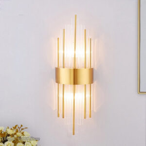 Led Wall Lamps Gold Crystal Light Home Lighting for Room in Ajman Shop Dubai