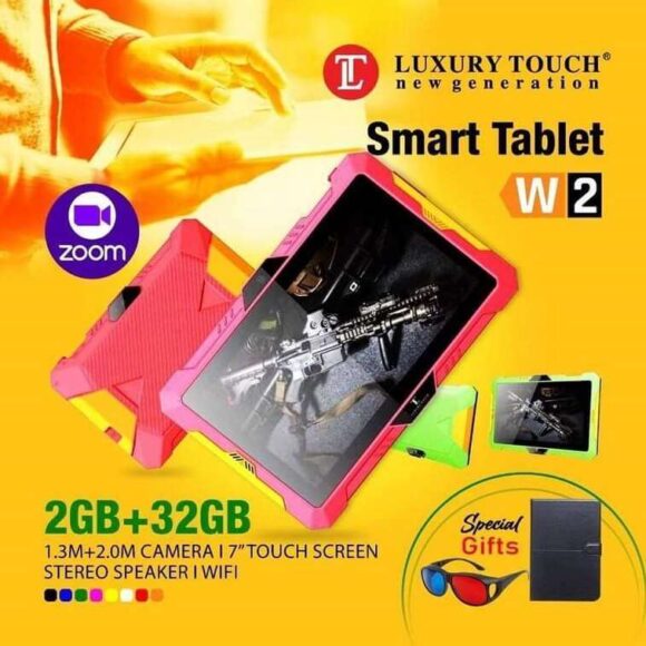 Luxury Touch Kids Tablet W2 7 inch 32GB 2GB Ram Tab Ajmanshop