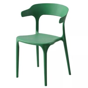Modern Plastic Dining Chair For Living Room Office Chair Mint Green - Ajman Shop