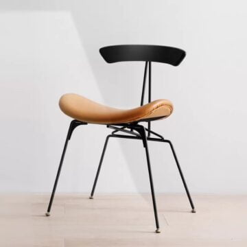 New Velvet Chair Brown