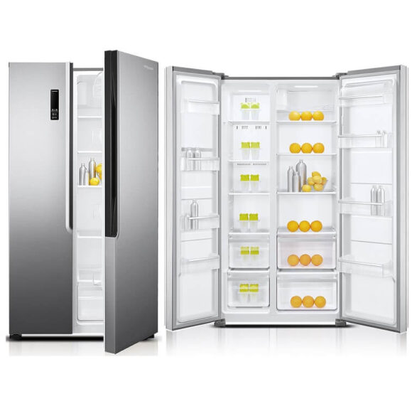 No Frost Refrigerator 600L Side by Side SGR710SBSSS Super General 1