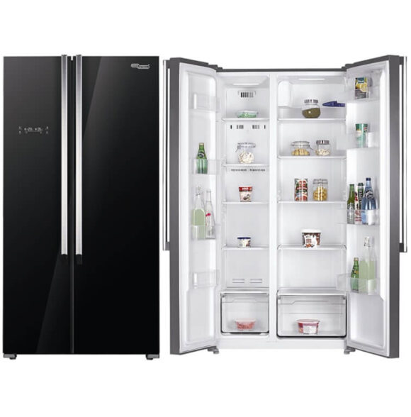 No Frost Refrigerator 600L Side by Side SGR860SBSBLK Super General 1