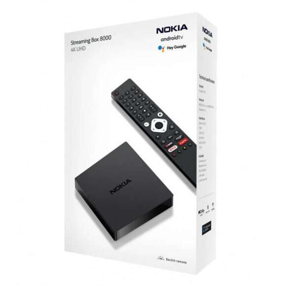 Nokia Streaming Box 8000 4K UHD Set Box Watch the World Cup without Borders - AjmanShop