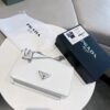 Prada Milano Stylish Shoulder Bag with Box White- AjmanShop