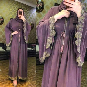 Purple Abaya in Ajman Shop Dubai
