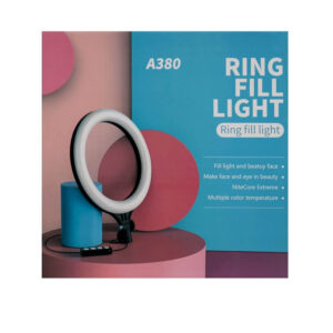 Ring Fill Light A380 15inch– Portable Ring Light with Tripod for Photo and Video Editing SODI00 1