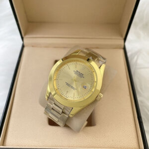 Rolex Stylish Watches For Men With Box Gold 1