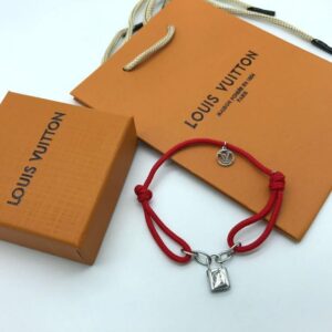 Monogram Stylish Louis Vuitton Bracelets For Men And Women Silver in Ajman Shop Dubai