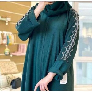 Teal Green Abaya in Ajman Shop Dubai