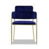 Velvet Chair Blue