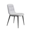 Velvet Dining Chair Flex Model White
