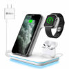 Wireless Charger 4 in 1 Wireless Charger Station for Apple- Ajmanshop