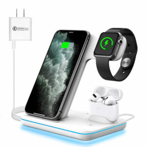 Wireless Charger 4 in 1 Apple Charger- AjmanShop