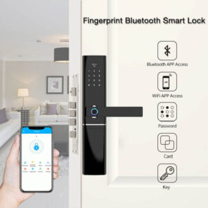Zaka Smart Wifi And Bluetooth Door Lock Wifi Bluetooth Finger Print 1