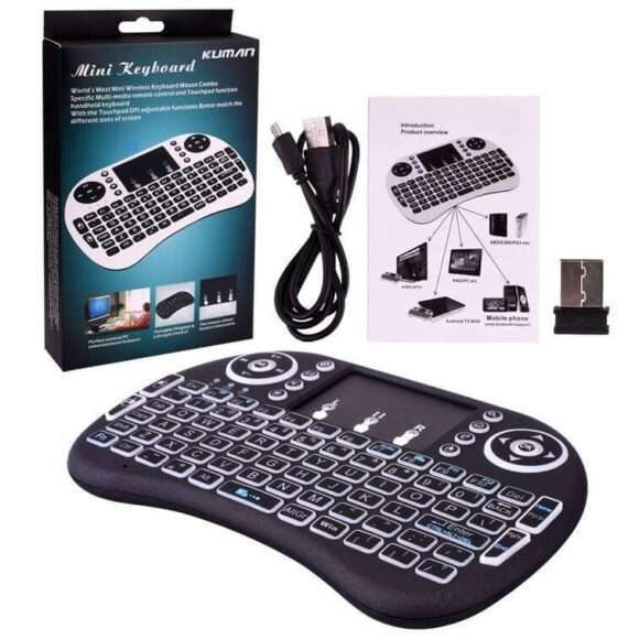 i8 Wireless Mini Keyboard Remote Control- AjmanShop