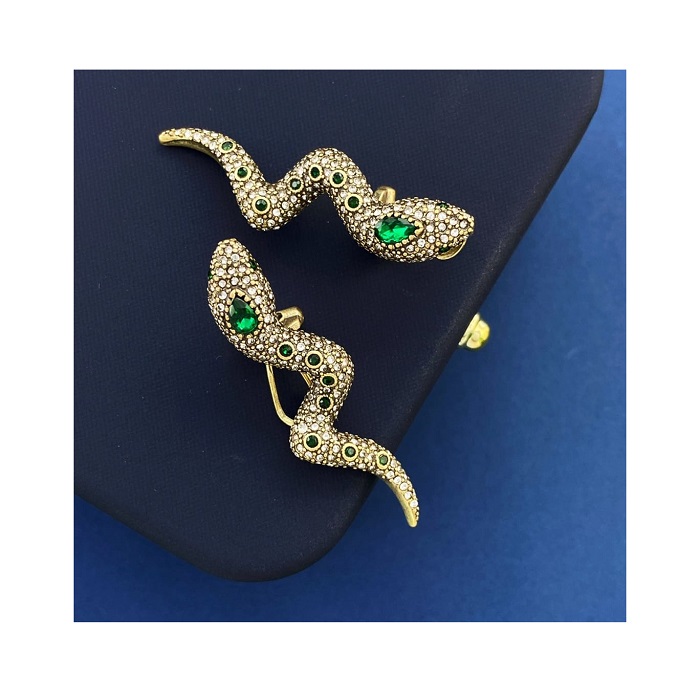 Gucci Sneck Earring with Full Stone Work in AjmanShop