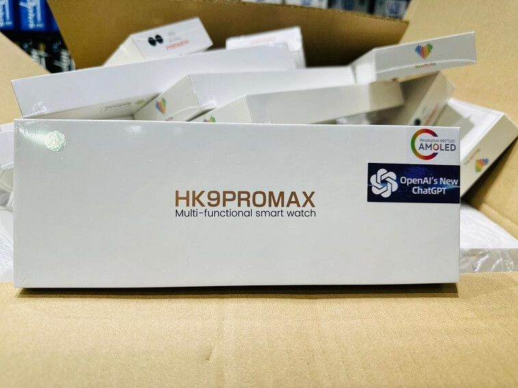 HK9 Pro Max SmartWatch Box Picture-Ajmanshopppp (1)